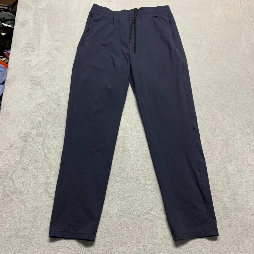 Public Rec Pants Men 33x32 (32x31) Blue Gamechanger Rec Sweatpant Stretch Casual
